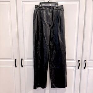 Oak & Fort Extra Small Black Faux Vegan‎ Leather